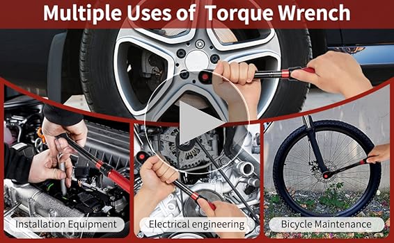 Hairich 1/2-Inch Drive Click Torque Wrench, Dual-direction